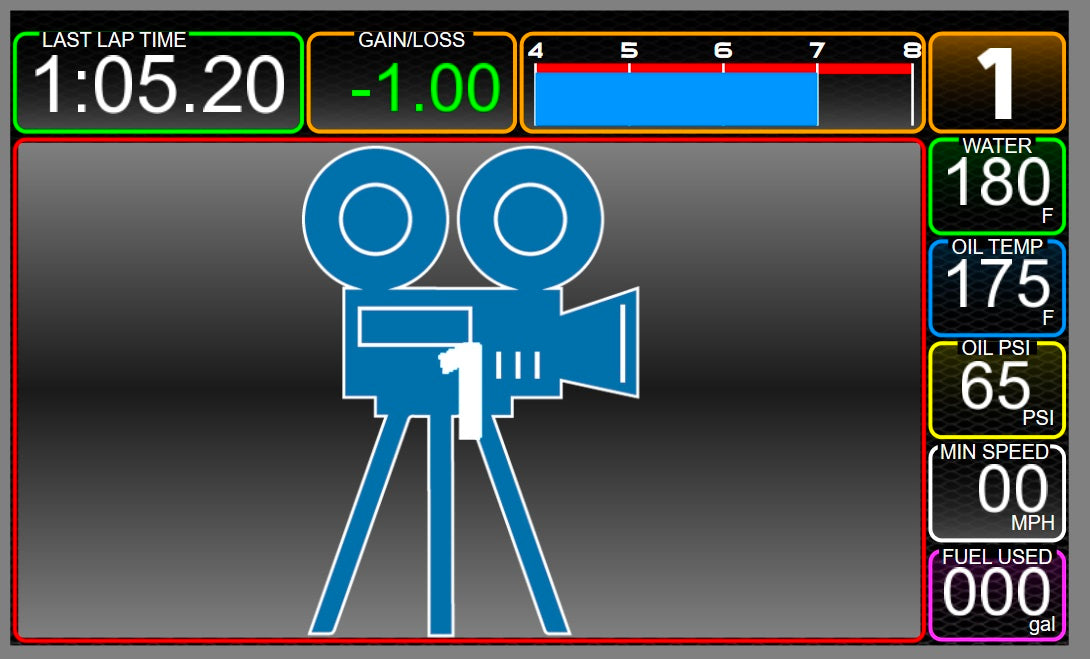 Custom MoTeC Display Creator Configuration